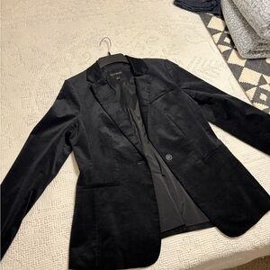 Black Velvet Blazer Banana Republic size 8